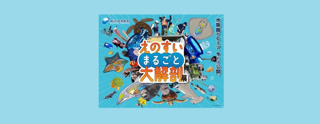 「えのすいまるごと大解剖展」2026/7/3～9/30　新江ノ島水族館